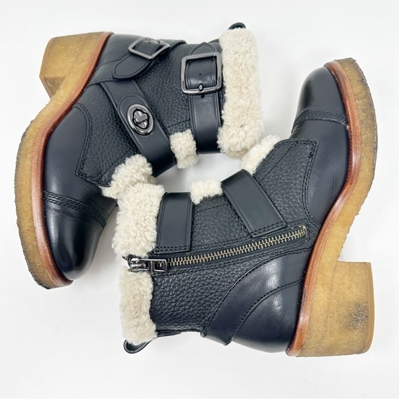 COACH Preston Moto Booties - Picture 5 of 8